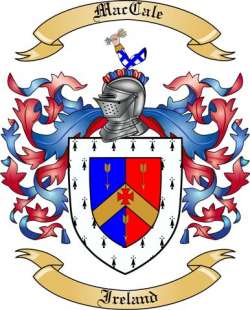 Mac Cale Family Crest from Ireland