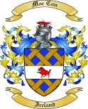 Mac Can Family Crest from Ireland