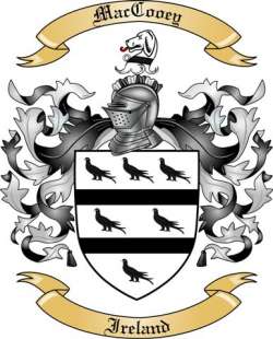 Mac Cooey Family Crest from Ireland