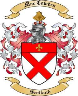 Mac Cowden Family Crest from Scotland