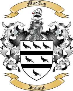 Mac Coy Family Crest from Ireland2