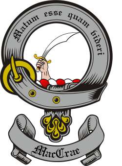 Mac Crae Family Crest from Scotland