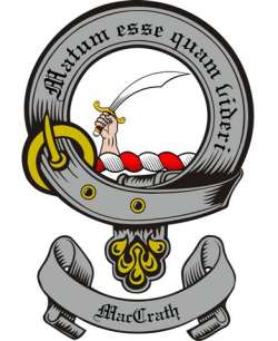Mac Crath Family Crest from Scotland
