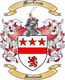 Mac Craw Family Crest from Scotland2