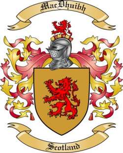 Mac Dhuibh Family Crest from Scotland