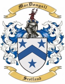 Mac Dougall Family Crest from Scotland1
