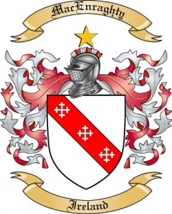 Mac Enraghty Family Crest from Ireland