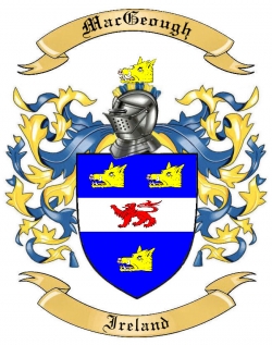Mac Geough Family Crest from Ireland