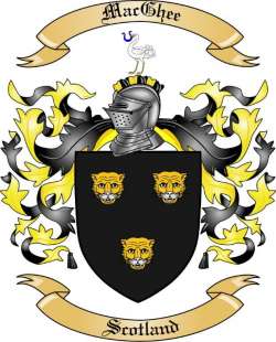 Mac Ghee Family Crest from Scotland