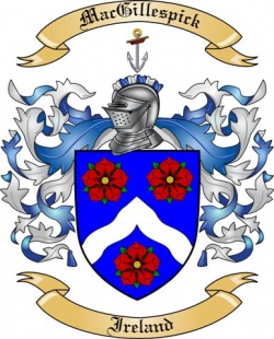 Mac Gillespick Family Crest from Ireland