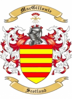 Mac Gillonie Family Crest from Scotland