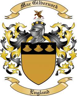 Mac Gilvernock Family Crest from England