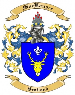 Mac Kanyee Family Crest from Scotland