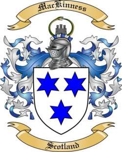 Mac Kinness Family Crest from Scotland