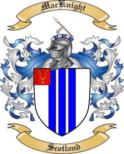 Mac Knight Family Crest from Scotland