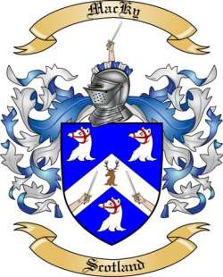 Mac Ky Family Crest from Scotland2