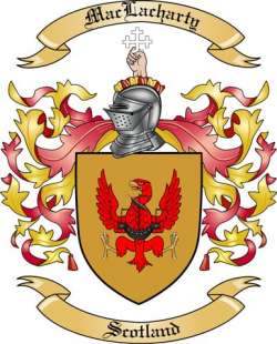 Mac Lacharty Family Crest from Scotland