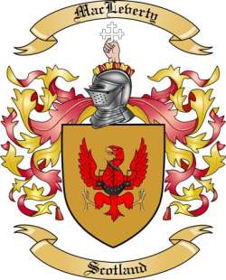 Mac Leverty Family Crest from Scotland