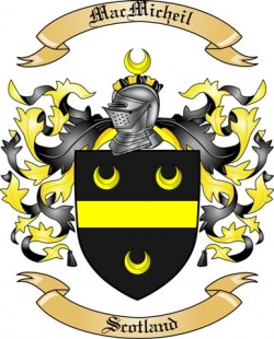 Mac Micheil Family Crest from Scotland