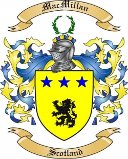 Mac Millan Family Crest from Scotland