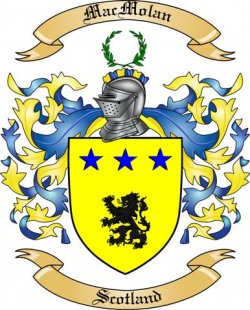 Mac Molan Family Crest from Scotland