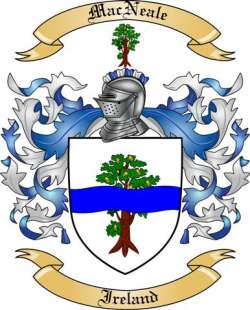 Mac Neale Family Crest from Ireland