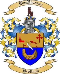 Mac Pherson Family Crest from Scotland