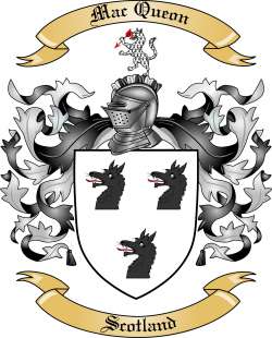 Mac Queon Family Crest from Scotland2