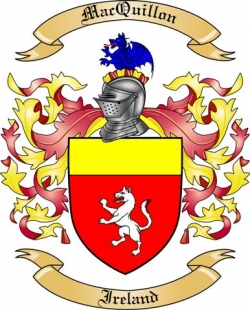 Mac Quillon Family Crest from Ireland