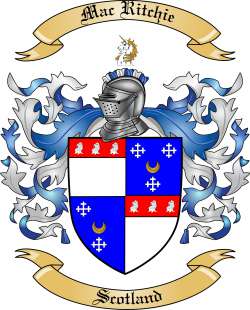 Mac Ritchie Family Crest from Scotland