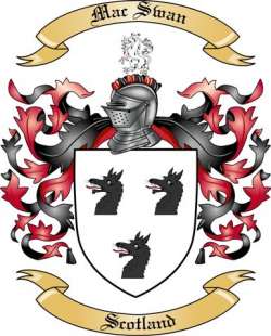 Mac Swan Family Crest from Scotland