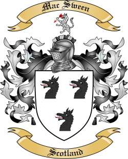 Mac Sween Family Crest from Scotland2