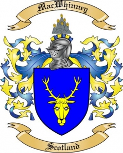 Mac Whinney Family Crest from Scotland