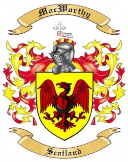 Mac Worthy Family Crest from Scotland
