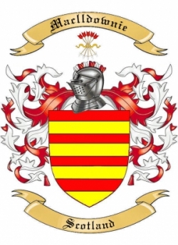 Mac lldownie Family Crest from Scotland
