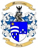 Maccarone Family Crest from Italy