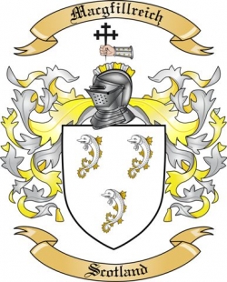 Macgfillreich Family Crest from Scotland