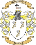 Macgfillreich Family Crest from Scotland
