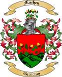 Machen Family Crest from Germany