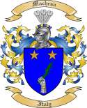 Machesa Family Crest from Italy