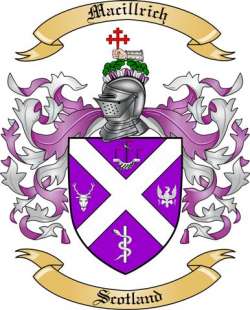 Macillrich Family Crest from Scotland2