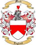 Mack Family Crest from England