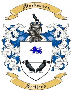 Mackesson Family Crest from Scotland