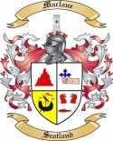 Maclane Family Crest from Scotland
