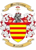 Macllhinney Family Crest from Scotland