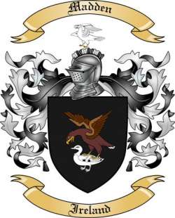 Madden Family Crest from Ireland
