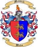 Maddick Family Crest from Wales