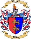 Maddix Family Crest from Wales