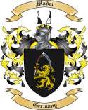 Mader Family Crest from Germany