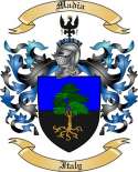 Madia Family Crest from Italy